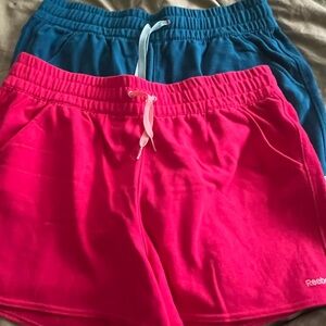 Reebok Ref Drawstring Shorts with Blue Pair  2x Bundle